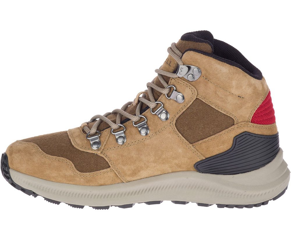 Merrell Boots Brown - Ontario 85 Wool Mid Waterproof - Womens 70PWADTVU